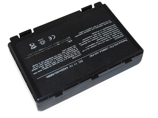 Batteri til ASUS F52, F82, K40, K50, K51, K70, K70iJ, P50, P81, P82, P83, X5D, X5E, X5C, X5J, X65, X66, X70, X87, X8A, X8S, X8D, A32-F52, A32-F82 