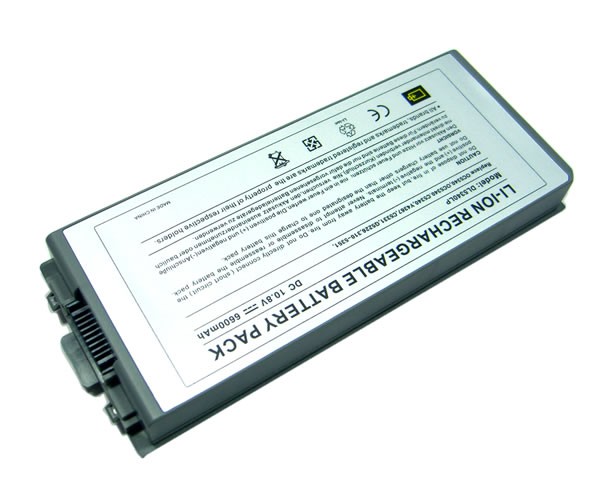 Batteri til Dell Latitude D810, Precision M70 - Høykapasitetsbatteri